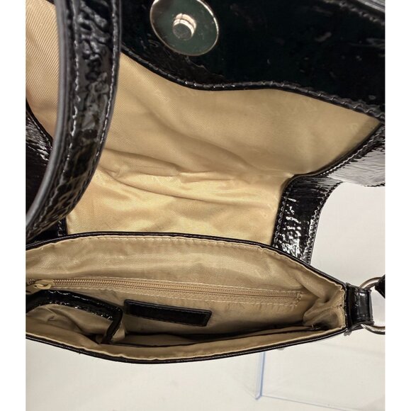 ELLE black crossbody prominent bow - Picture 4 of 4